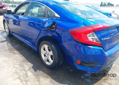 2016 Honda Civic Lx из США, поврежденный, VIN 19XFC2F57GE074372